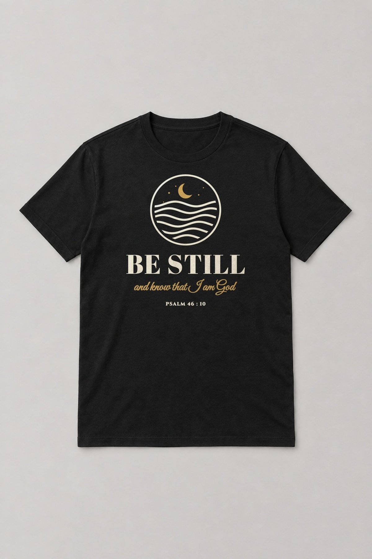 Be Still Tee - Black