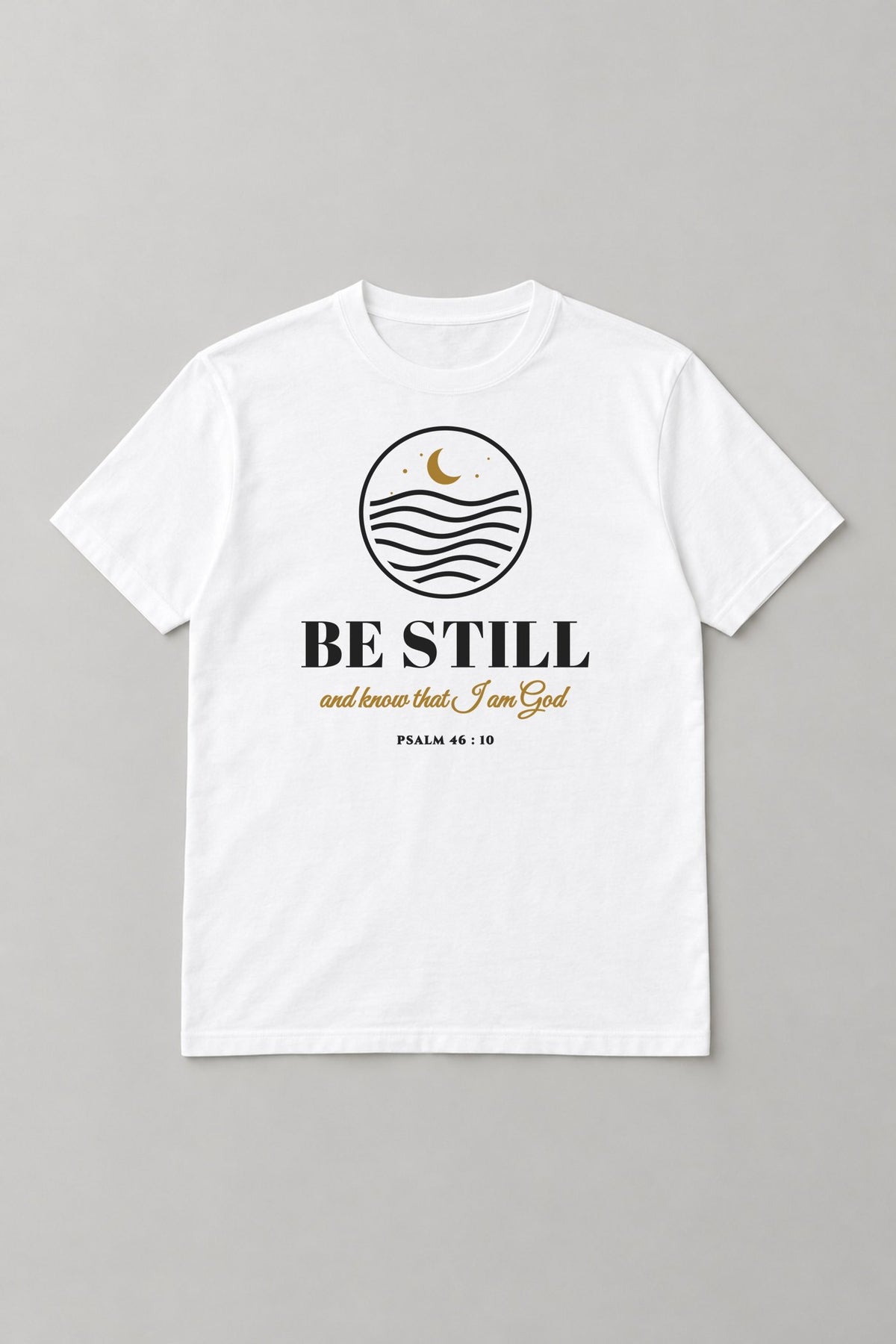 Be Still Tee - White
