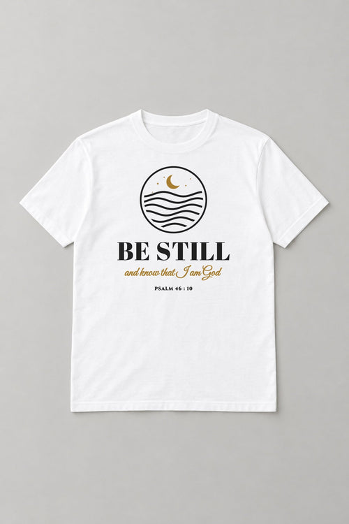 Be Still Tee - White