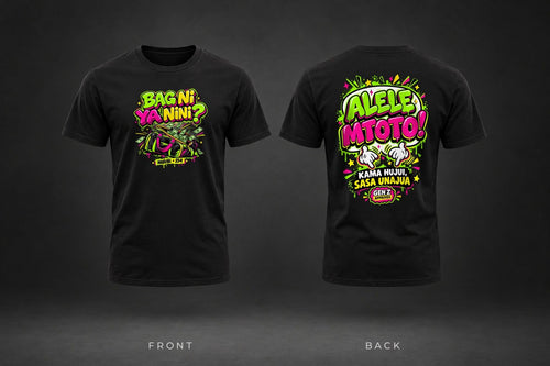 Bag Ni Ya Nini? Tee mockup