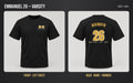 Varsity Name & Number Tee mockup