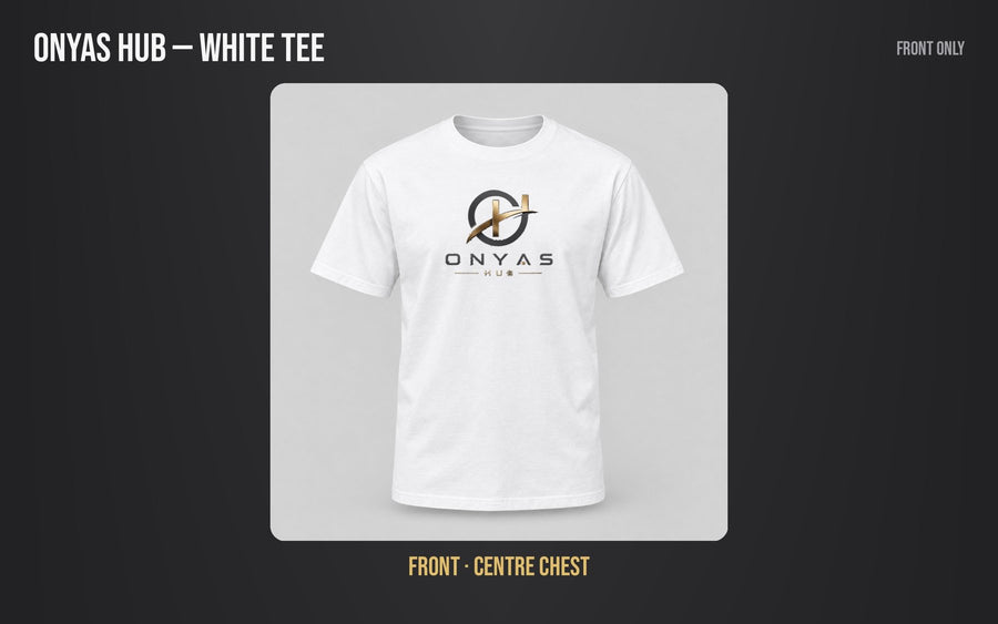 Onyas Hub – White Tee