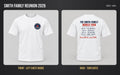 Family Reunion Tee mockup