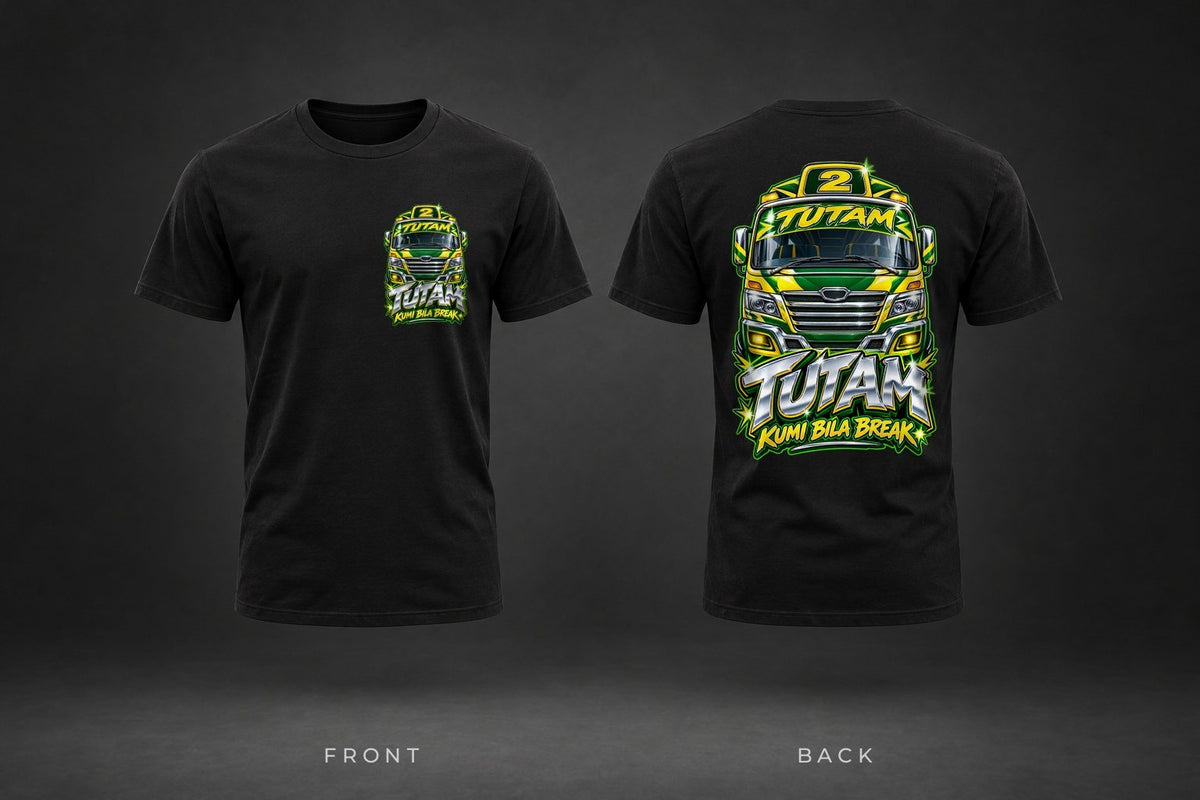 Tutam Matatu Tee mockup