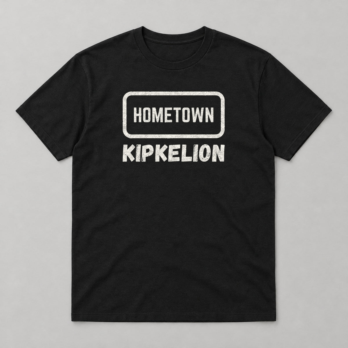 Hometown Kipkelion T-shirt – black tee, white print