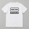 Hometown Nakuru T-shirt – white tee, black print